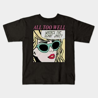 All Too Well Taylor Swift The Eras Tour Shirt, Swiftie Merch T-Shirt, Back And Front Shirt, Swiftie Eras Tour, Taylor Swift Fan, Vintage Gift, TS Tshirt Kids T-Shirt
